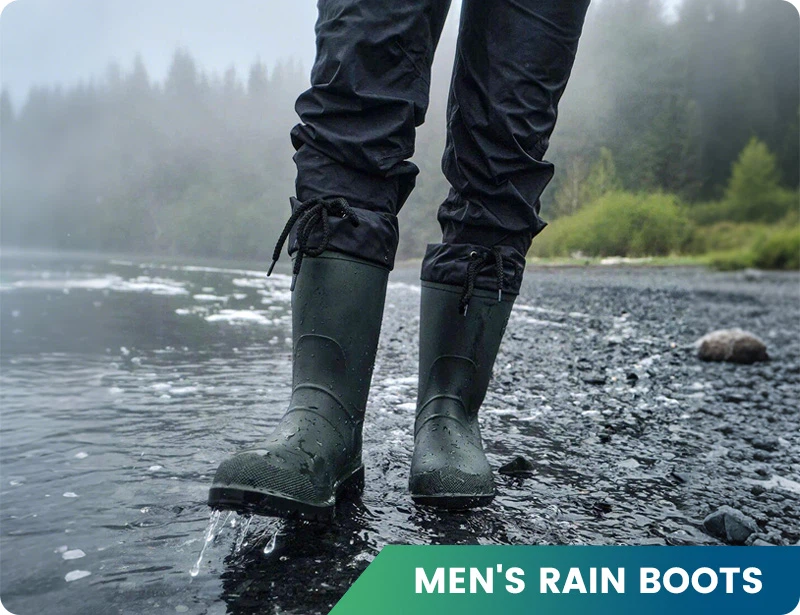 メンズレインブーツ