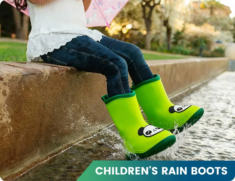 子供用レインブーツ